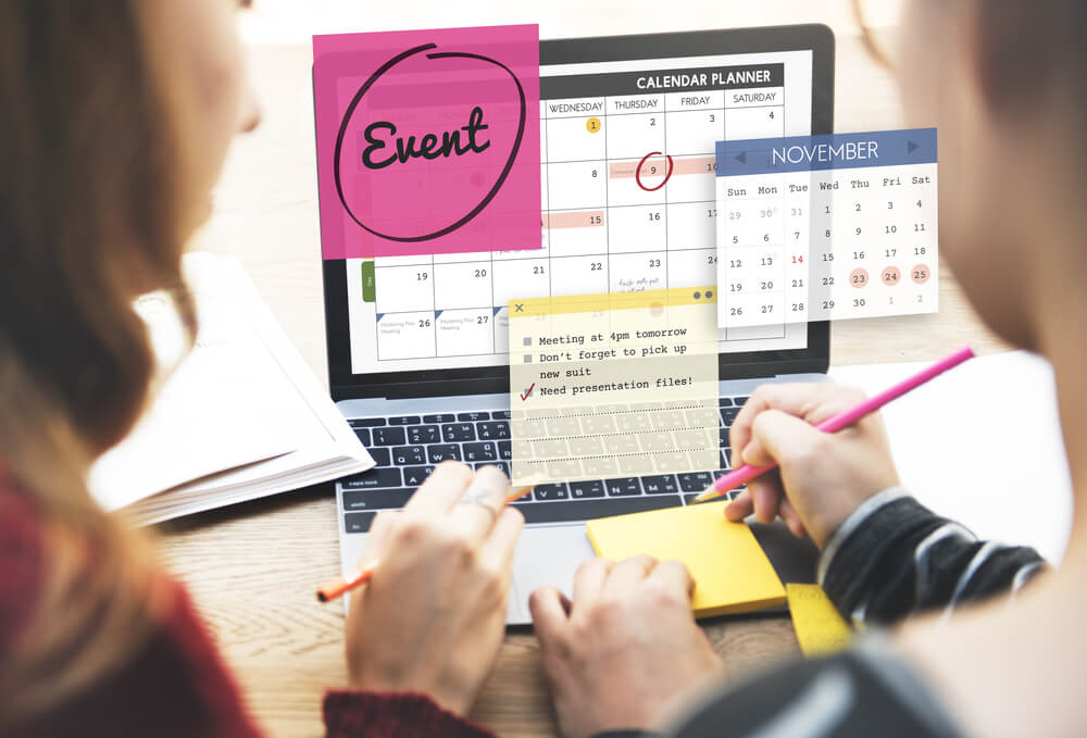event planning_Event Celebration Occasion Happening Schedule Concept