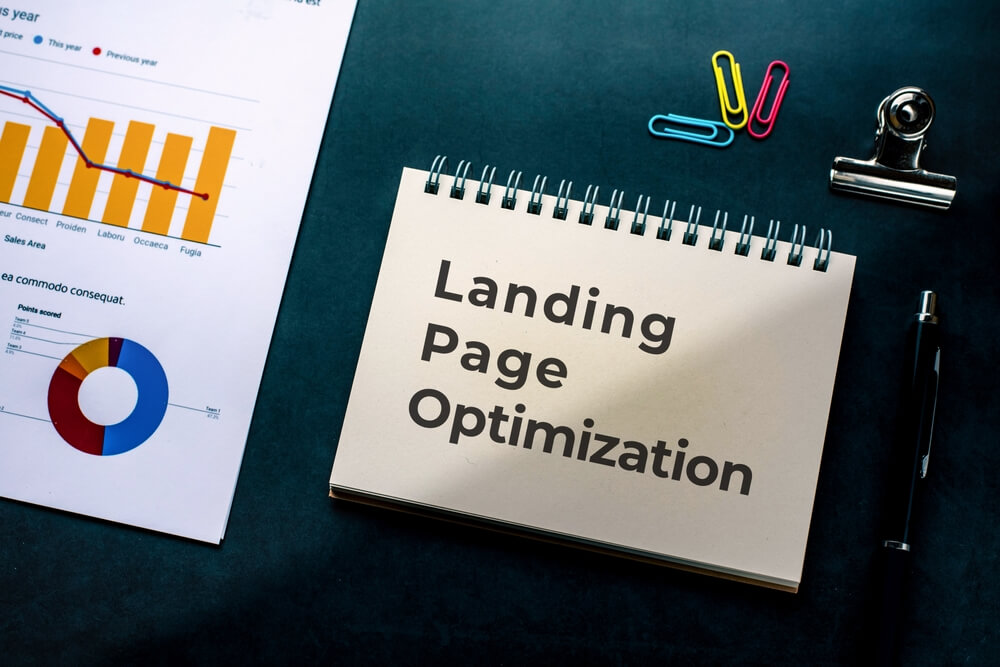 Optimize landing page