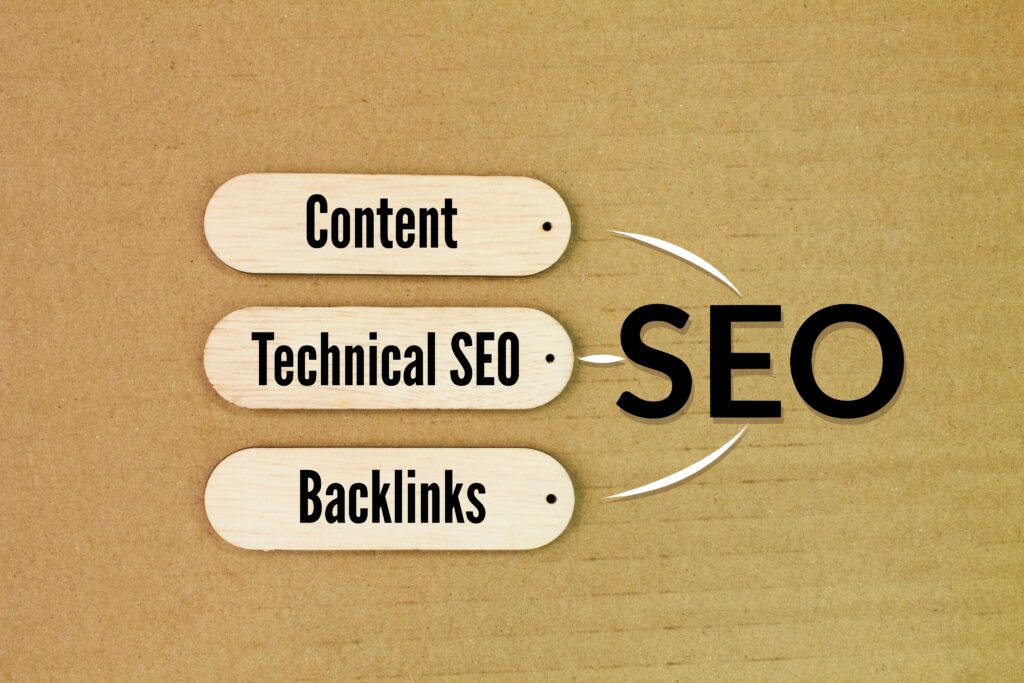 SEO is: content, technical SEO, and backlinks