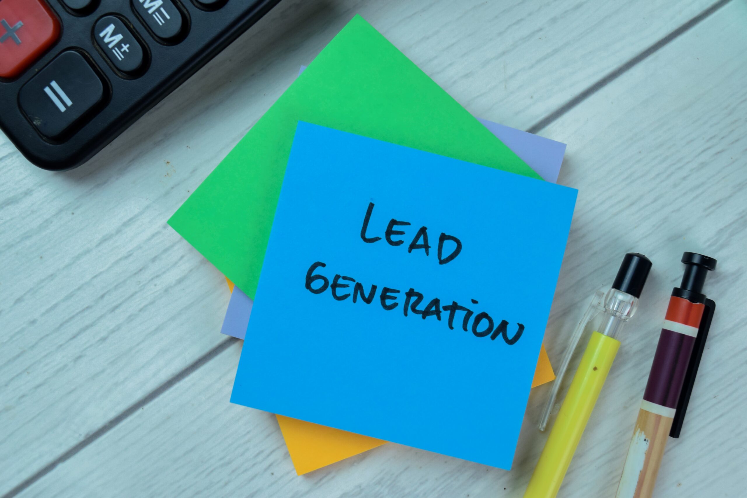 post-it notes Lead generation for law firms with a fractional CMO