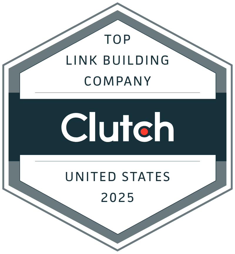 top link building company usa 2025 clutch logo