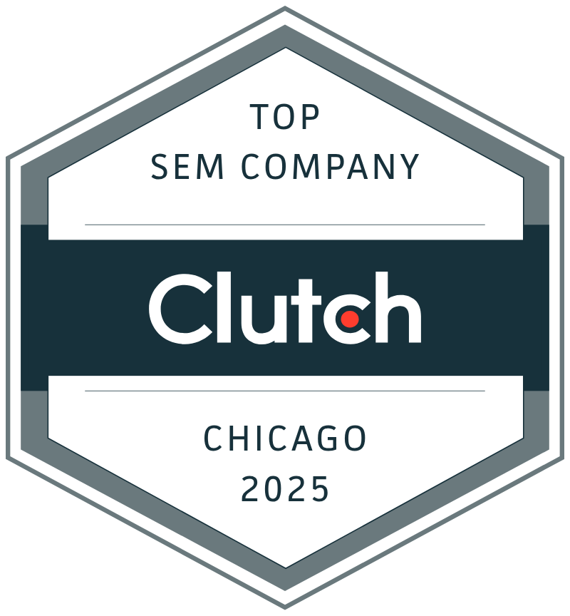 top sem company chicago 2025 clutch logo